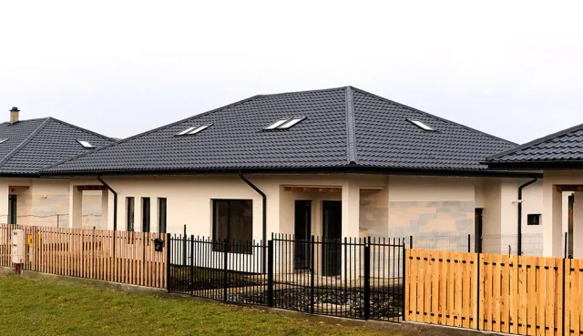 Acoperiș cu țiglă metalică Bilka Țiglă metalică Gotic